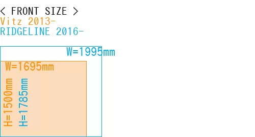 #Vitz 2013- + RIDGELINE 2016-